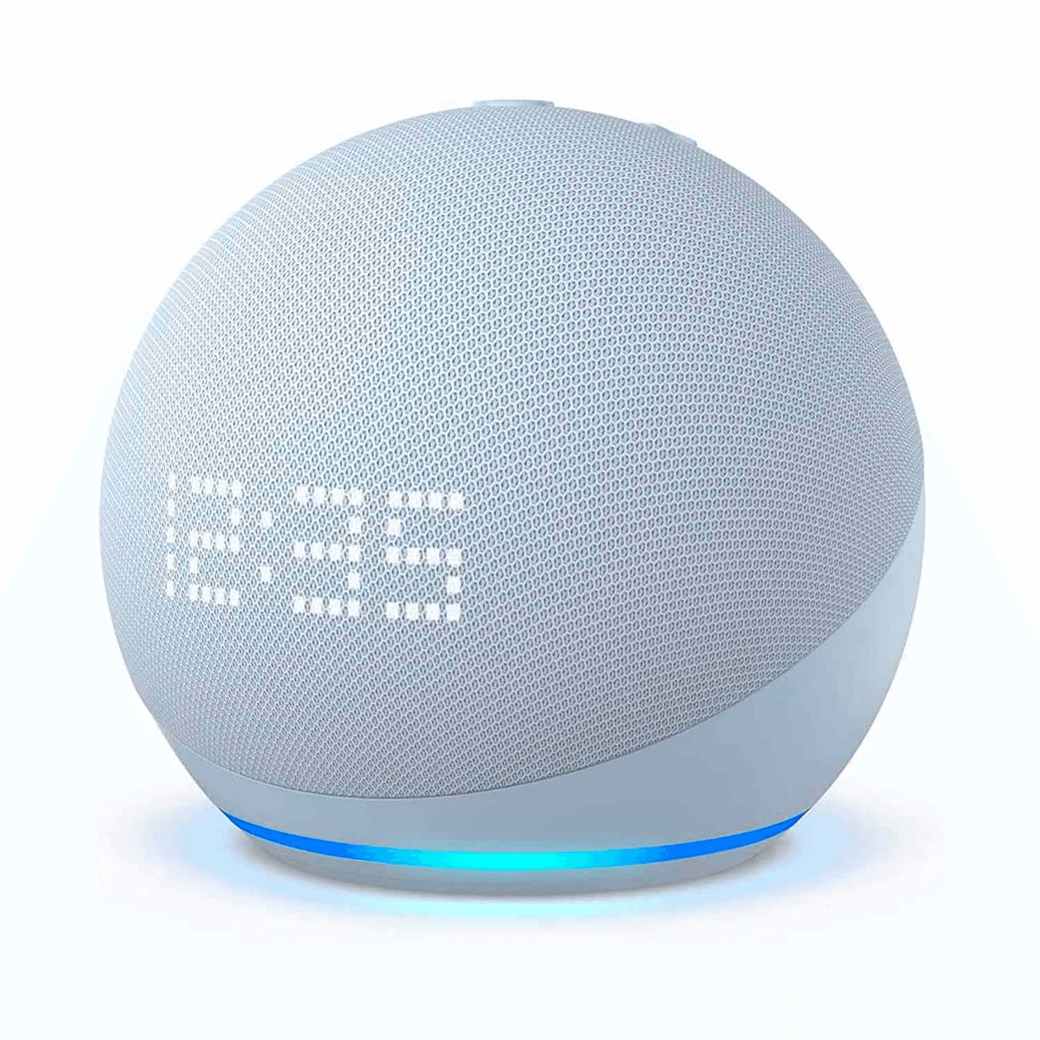 Amazon Speaker Amazon Echo Dot Th Generation Alexa Relogio Cloud Azul