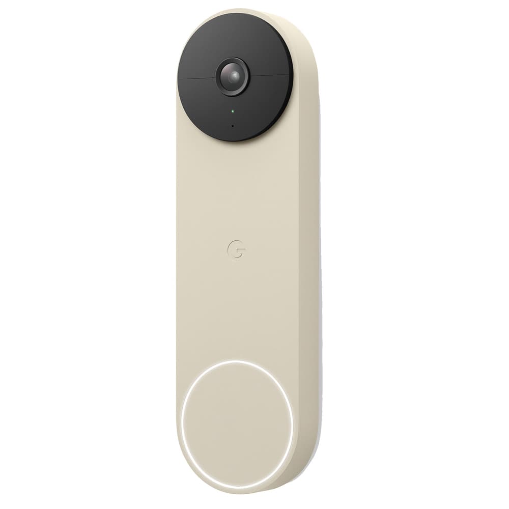 Google Campainha Google Nest Doorbell GA03013 Camera 145O Fov Wi Fi Visao Noturna