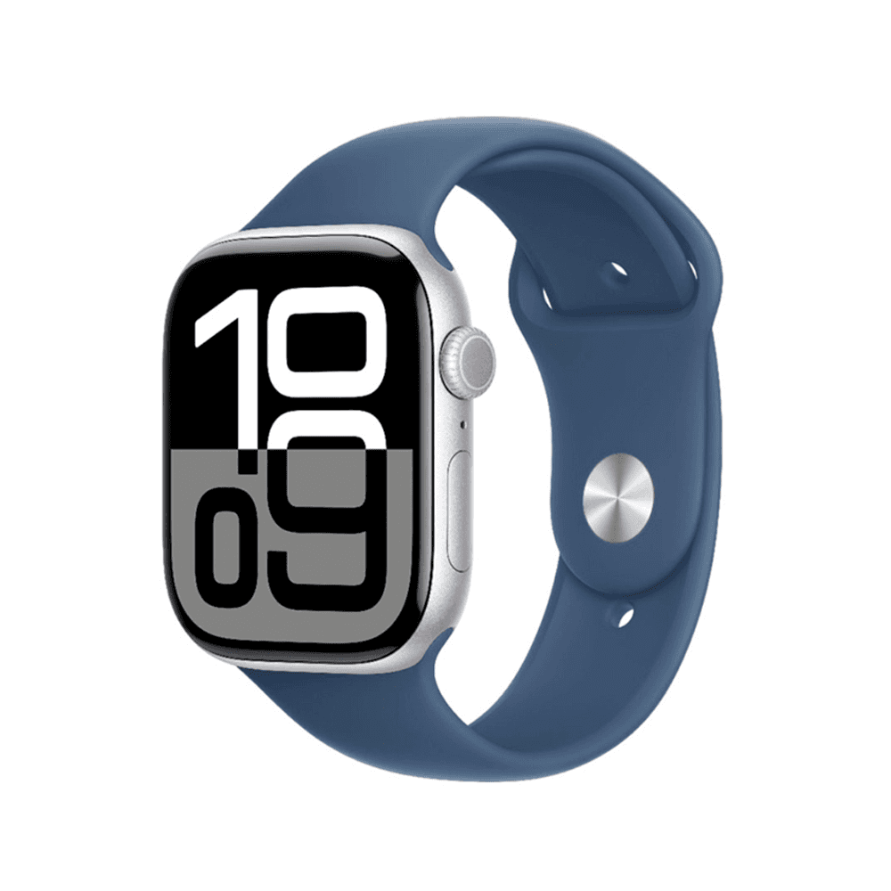 Apple Watch S10 MWWL3AM Alum Sport Band Prata