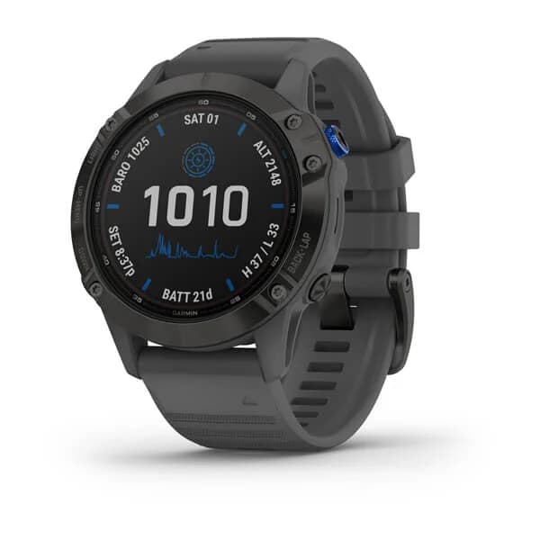 Garmin Smartwatch Garmin Fenix Pro Solar Multisport Gps Slate Preto