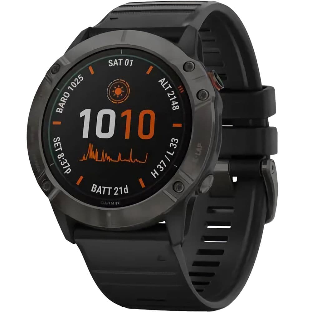 Garmin Smartwatch Garmin Fenix 6X Pro Solar Atm Wi Fi Carbon 32GB