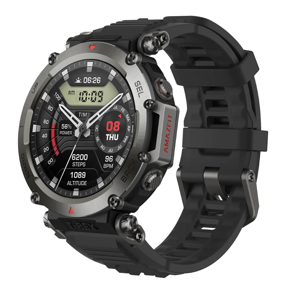 Amazfit Smartwatch Amazfit Rex Ultra Amoled Atm Wi Fi Abyss Preto