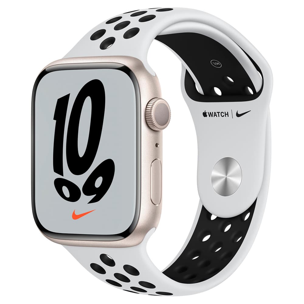Apple Watch Nike S7 MKNA3LZ Gps Starlight Nike Sport Band