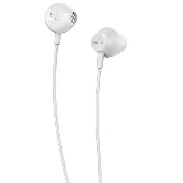 Fone de Ouvido Philips TAUE100WT 00 com Cabo de 1 Metro - Branco