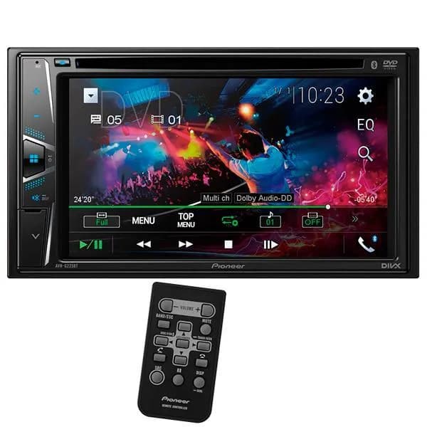 Pioneer Reprodutor Dvd Pioneer Avh G225BT Usb Radio Preto