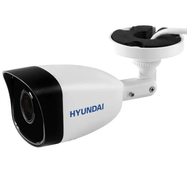 Hyundai Camera Vigilancia Cftv Hyundai Hy B140H Lente Mm Branca Preto