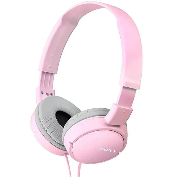 Fone de Ouvido Sony MDR-ZX110 PZ com Cabo de 1.2 Metros - Rosa Branco