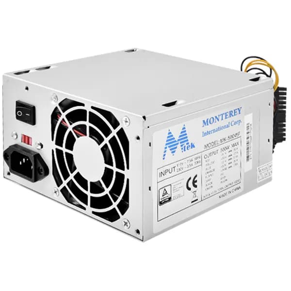 Mtek Fonte Alimentacao Pc Mtek Mk 500WF Watts Cinza