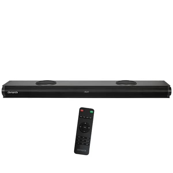 Soundbar Aiwa AWSBH22 2.2 de 130 watts RMS com Bluetooth HDMI USB - Preto