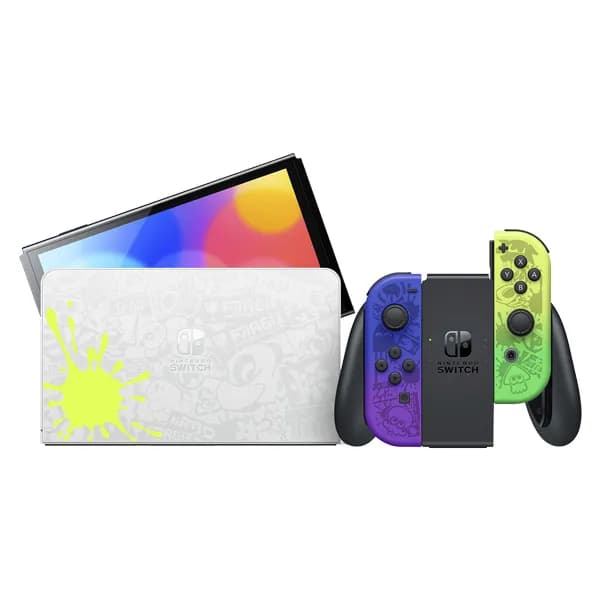Nintendo Console Portátil Nintendo Switch OLED JP Splatoon 3 Especial Edition de 7.0" com 64GB