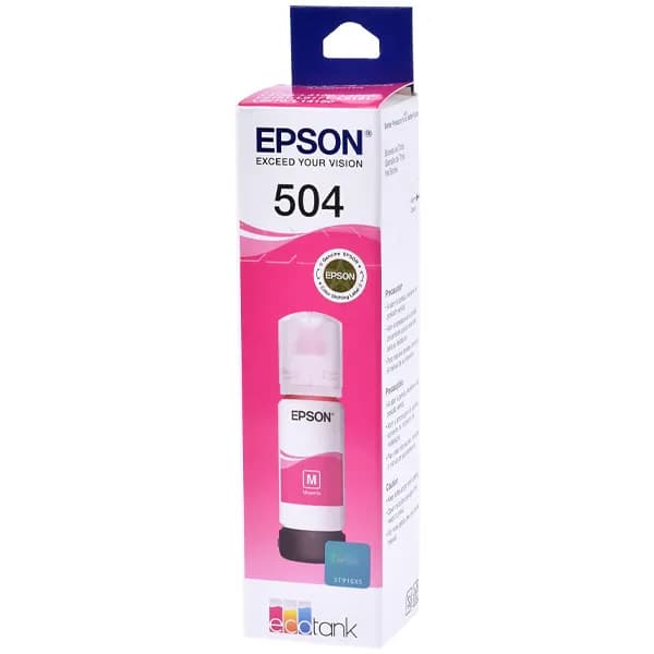 Epson Tinta Epson T504 C13T03N32A Impressoras Eco Tank Magenta