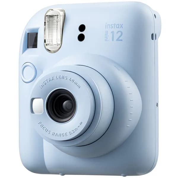 Fujifilm Camera Instantanea Fujifilm Instax Mini Flash Pilha Pastel Azul