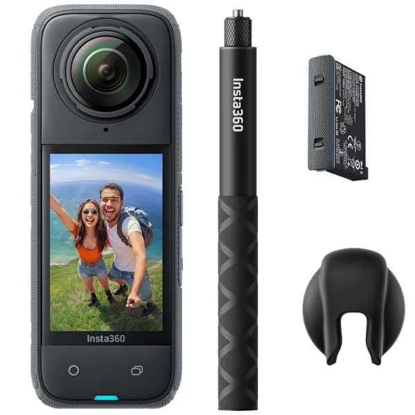 Insta360 Camera Acao INSTA360 X4 Travel Bundle Cinsabma 8K Preto