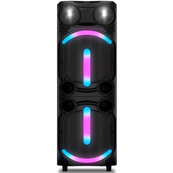 Caixa de Som Philips Party Speaker 5000 Series TAX5708 77 2 de 12" 400 watts com Bluetooth USB FM - Preto