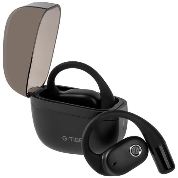 Fone de Ouvido Sem Fio G-TiDE OWS 8 com Bluetooth e Microfone - Preto