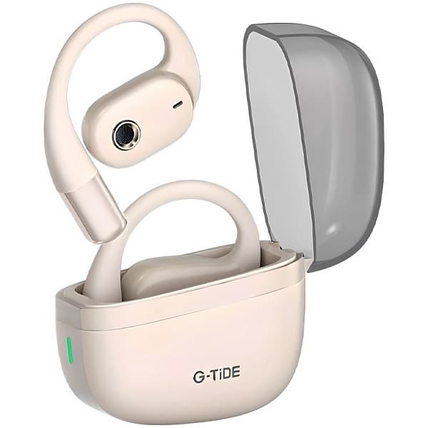 Fone de Ouvido Sem Fio G-TiDE OWS 8 com NC - Bege