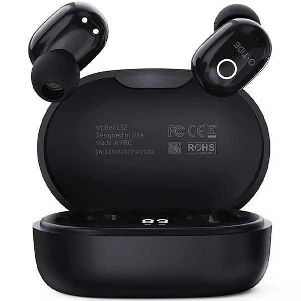 Fone de Ouvido Sem Fio G-TiDE L32 com Bluetooth e Microfone - Preto