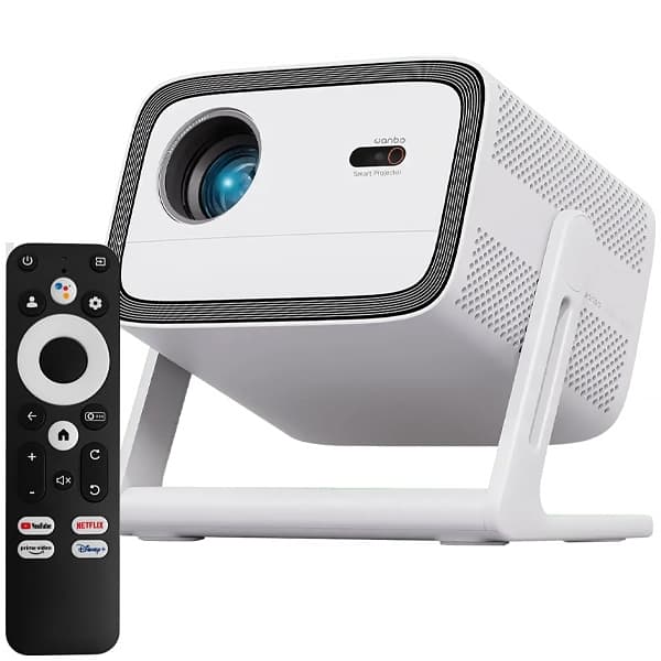 Wanbo Projetor Wanbo Vali WPC14 Ansi Lumens Wi Fi Bivolt Branco