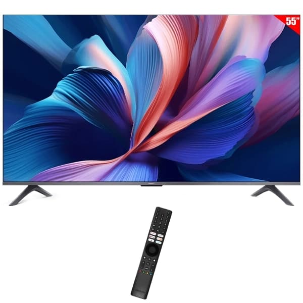 Samsung Smart TV QLED 55" Xiaomi A Pro L55MB-APPH (2026) 4K Ultra HD Google TV Wi-Fi Bluetooth com Conversor Digital