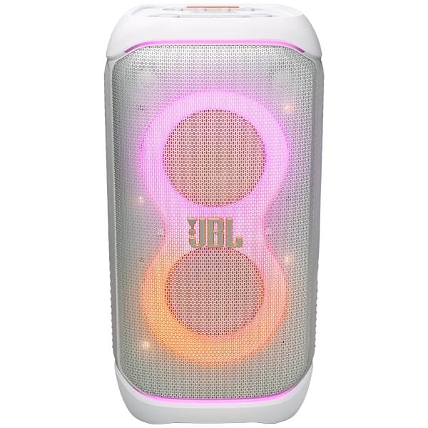 Caixa de Som JBL Partybox STAGE 320 240 watts RMS com Bluetooth e USB Bivolt - Branca