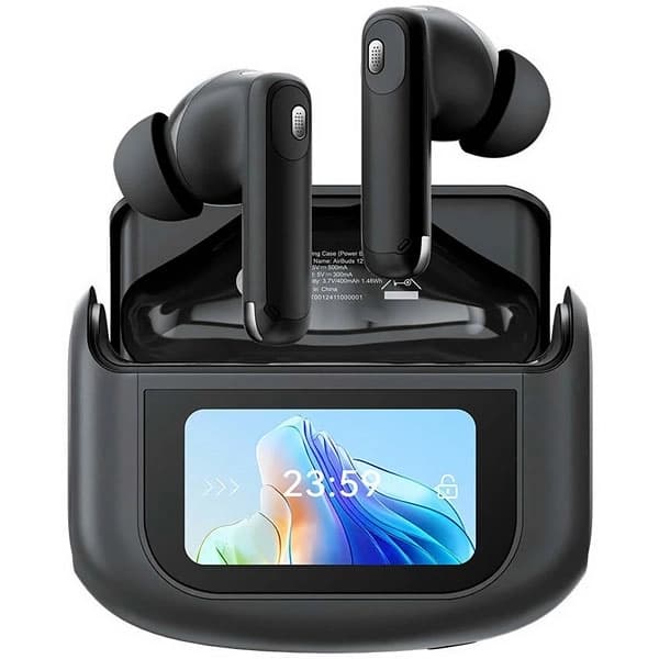 Fone de Ouvido Sem Fio Blackview AirBuds 12 com ANC - Qnyx Black