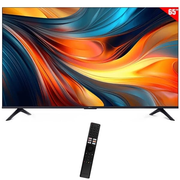 Smart TV LED 65" Xiaomi A L65MB-APH (2026) 4K Ultra HD Google TV Wi-Fi Bluetooth