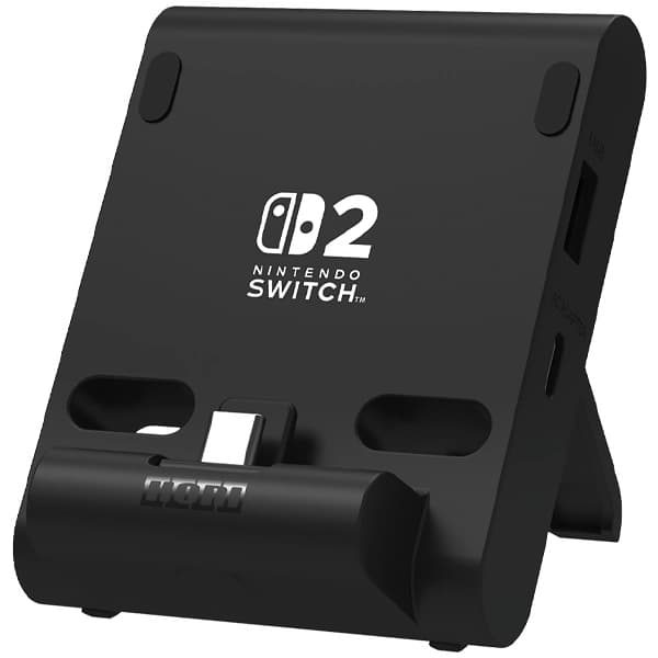 Nintendo Base de Recarga para Nintendo Switch 2 HORI Dual USB PlayStand NSX-002U - Preto