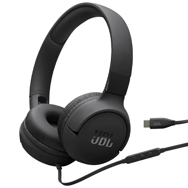 Fone de Ouvido JBL TUNE 520C com Microfone e Cabo de 1.20 Metros - Preto