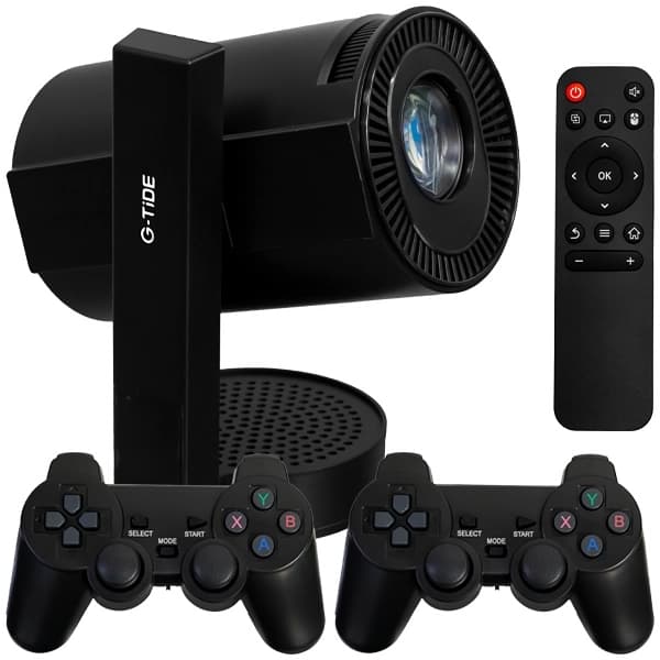 G-tide Projetor Tide PJ10 Ansi Lumens Wi Fi Bivolt Preto