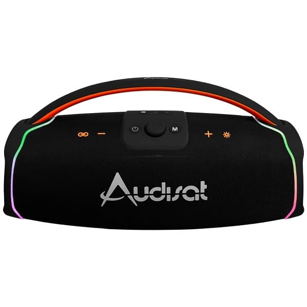 Audisat Speaker Audisat X300 Boombox Watts Usb Micro Sd Preto