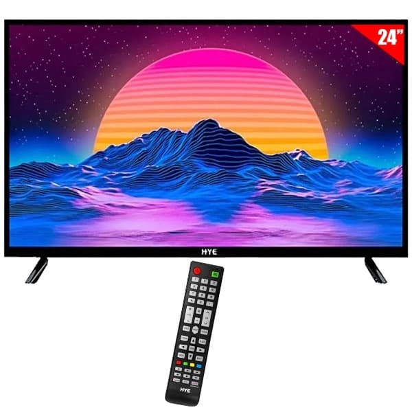 Smart TV LED 24" HYE HYE24ATHZ HD Android Wi-Fi com Conversor Digital