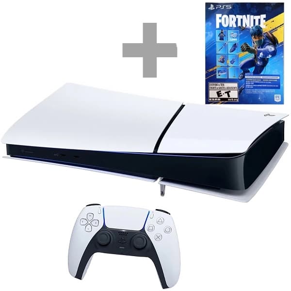 Sony PlayStation Console Sony PlayStation 5 Slim Digital 825GB CFI-2115 8K + Cupom Fortnite