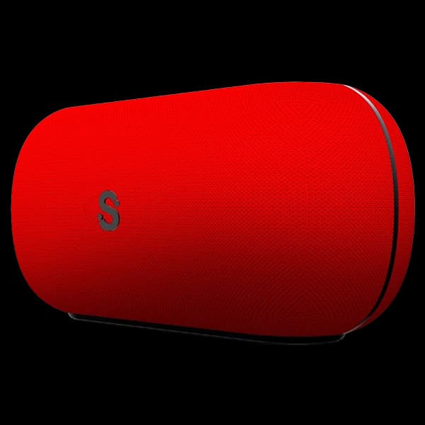 Smartfy Speaker Smartfy CS01R Xperience Watts Usb Auxiliar Micro Sd Vermelho