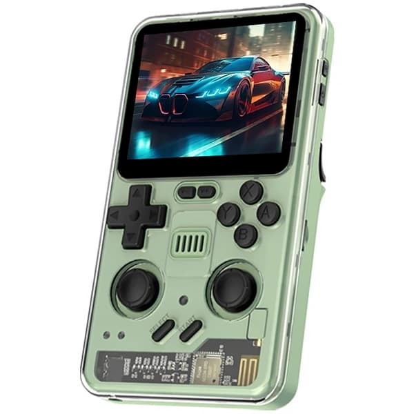 Powkiddy Console Portátil Powkiddy RGB20Pro de 3.2" com 8.000 Jogos - Verde