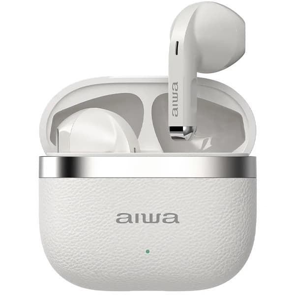 Fone de Ouvido Sem Fio Aiwa AWTWSG31 - Branco Prata