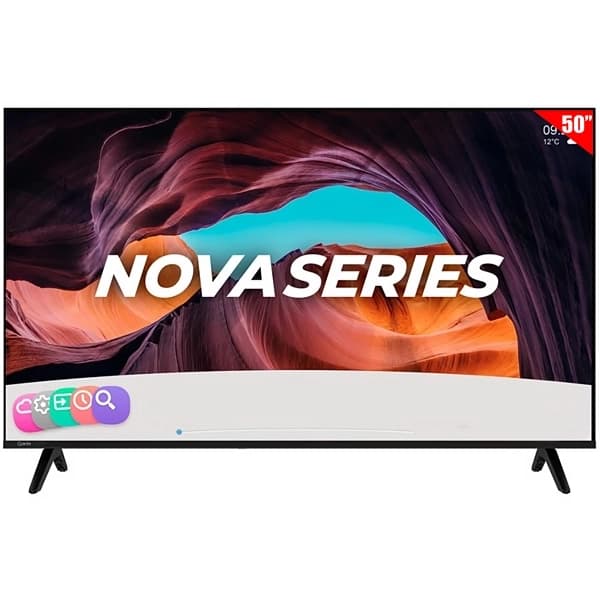 Smart TV LED 50" Quanta QTWTV50 4K Ultra HD Whale OS Wi-Fi Bluetooth