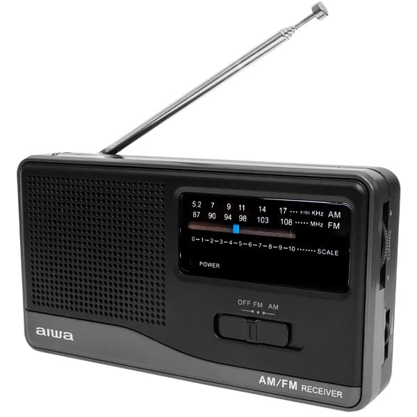 Aiwa Radio Portatil Aiwa AWFML3 Pilha Preto