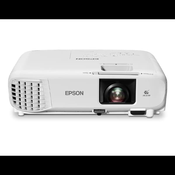 Epson Projetor Epson Powerlite E24 Lumens Hdmi Vga In Out Bivolt Branco