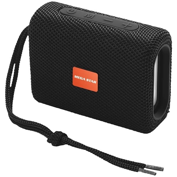 Megastar Speaker Megastar HY01BTN Watts Radio Fm Usb Micro Sd Preto