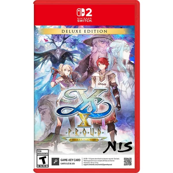 Nintendo Jogo para Nintendo Switch 2 Ys X: Proud Nordics Deluxe Edition
