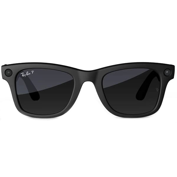 Ban Oculos Sol Ray Meta Wayfarer Gen RW4012 Camera Wi Fi Black Polar Gradient Graphite