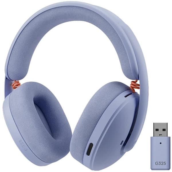 Headset Gaming Sem Fio Logitech G325 com USB para PC PS5 Nintendo Switch - Roxo