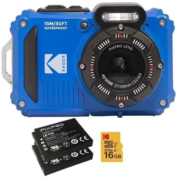 Kodak Camera Fotografica Kodak Pixpro WPZ2 Full Wi Fi Azul