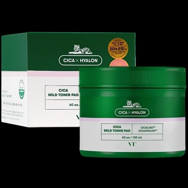 Acessório · Vt-cosmetics Almofadas Tonicas Cica Mild Pad TONICO