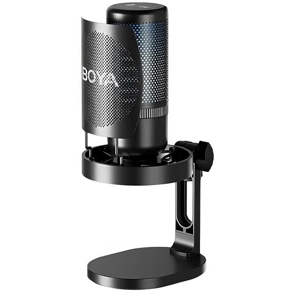 Boya Microfone Streaming Boya K3 Supercardioide Usb Usb Preto