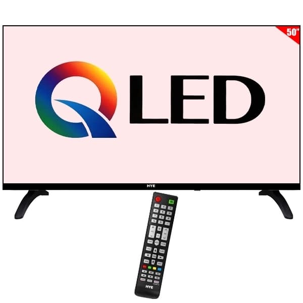 Samsung Smart TV QLED 50" HYE 50ATHQ 4K Ultra HD Android Wi-Fi Bluetooth com Conversor Digital