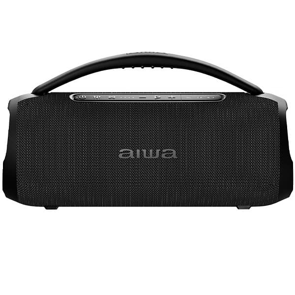 Aiwa Speaker Aiwa Aw Q680 Watts Rms Radio Fm Auxiliar Usb Cinza