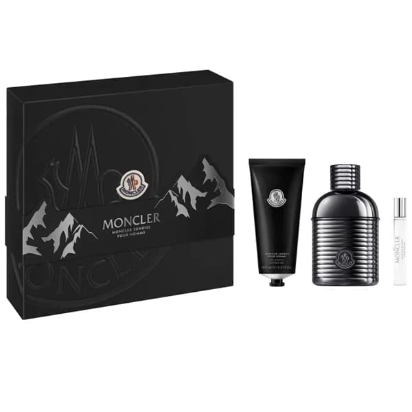 Moncler Kit Sunrise Pour Homme Gel Banho 100ML Edp