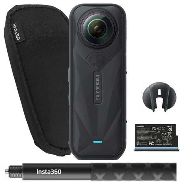 Insta360 Camera Acao INSTA360 X5 Starter Bundle Cinsaaha 8K Preto