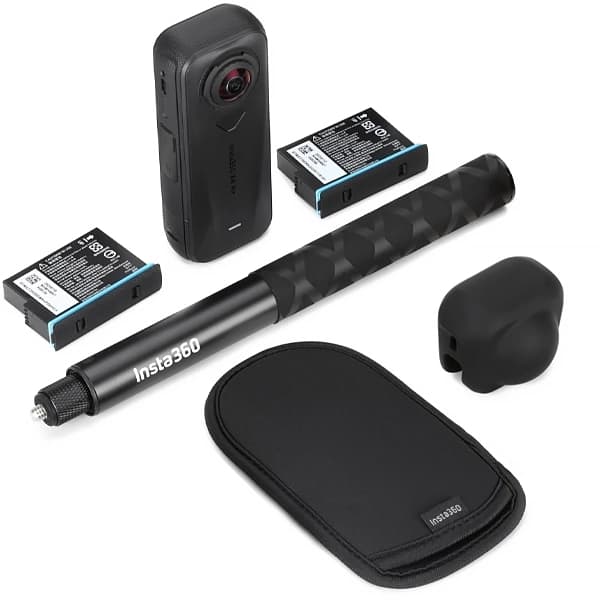 Insta360 Camera Acao INSTA360 X4 Air Starter Bundle Cinsaafa 8K Preto